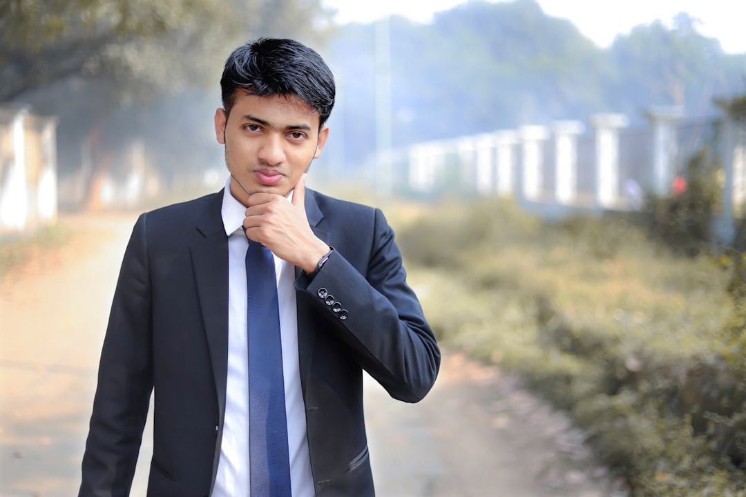 a man in a suit